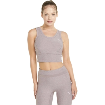 Puma / Спортивный топ-бра STUDIO YOGINI LUXE CROP TANK Puma / Спортивный топ-бра STUDIO YOGINI LUXE CROP TANK