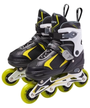 Ridex / Ролики раздвижные Allure Black, алюминиевая рама Ridex / Ролики раздвижные Allure Black, алюминиевая рама