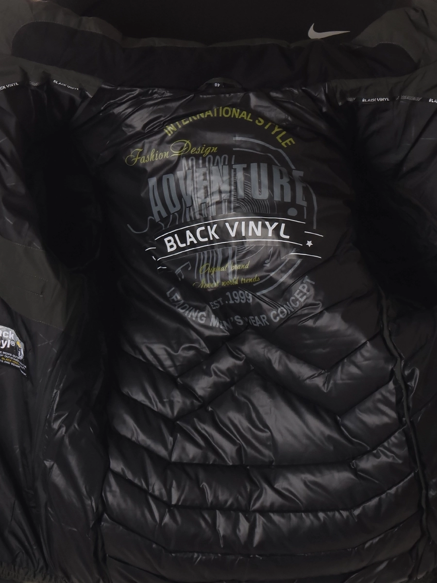 Black Vinyl / Куртка утепленная