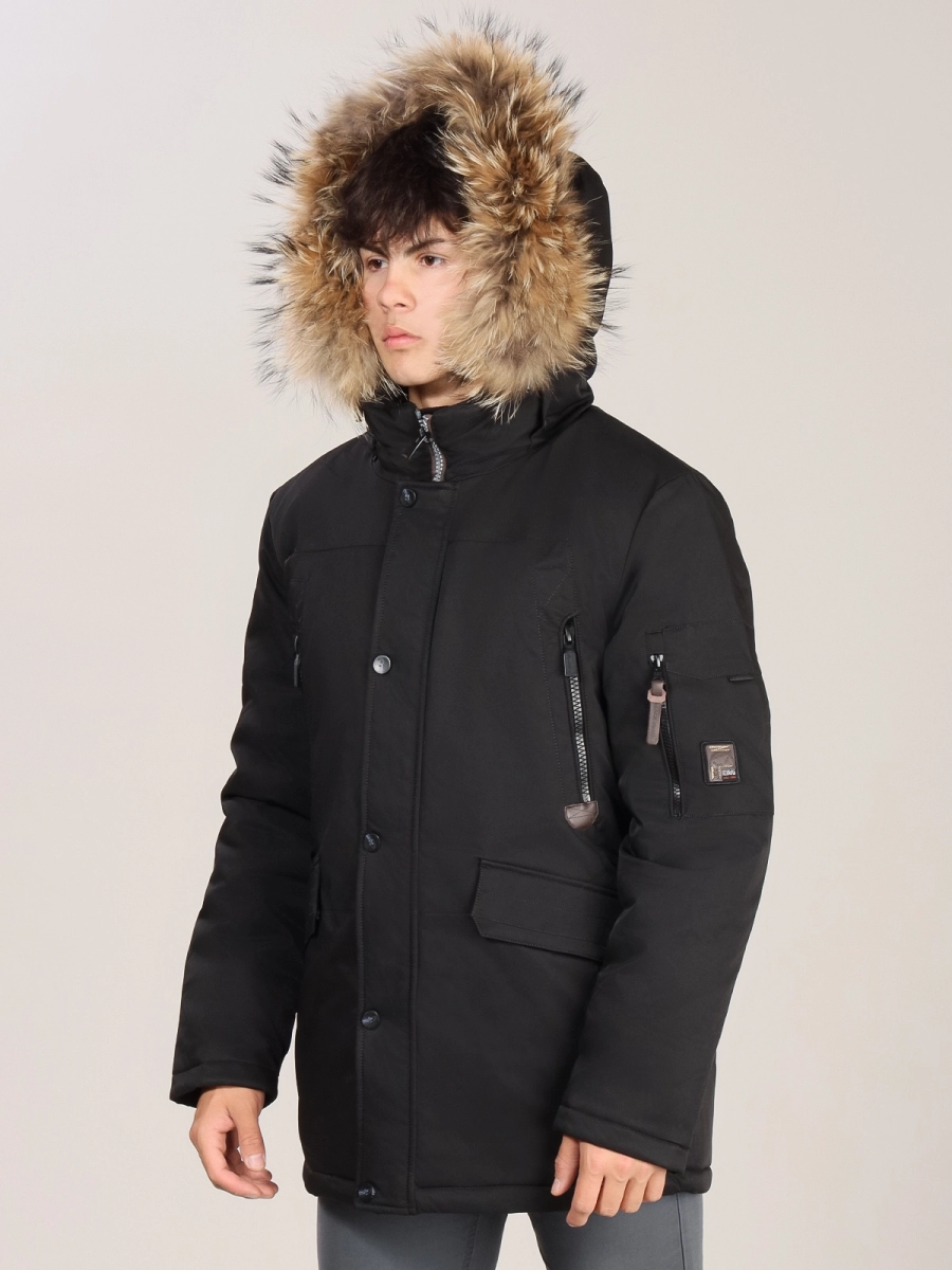 Black Vinyl / Куртка утепленная