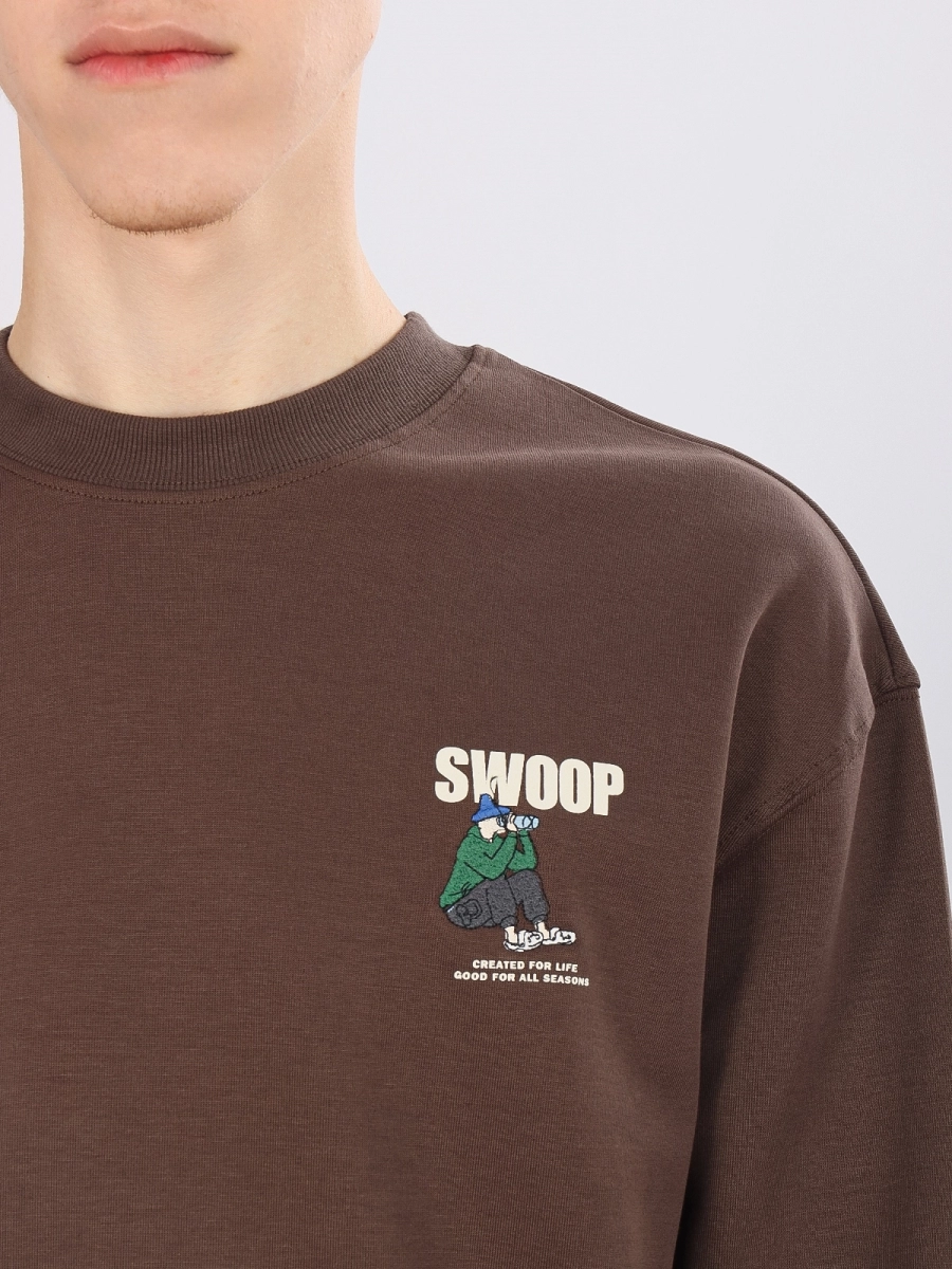 Lankins / Свитшот повседневный хлопок